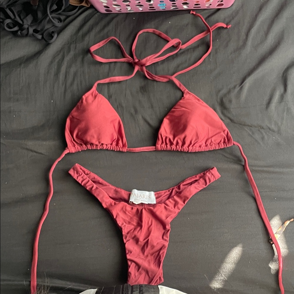 Burgundy purple Brazilian Bikini Set